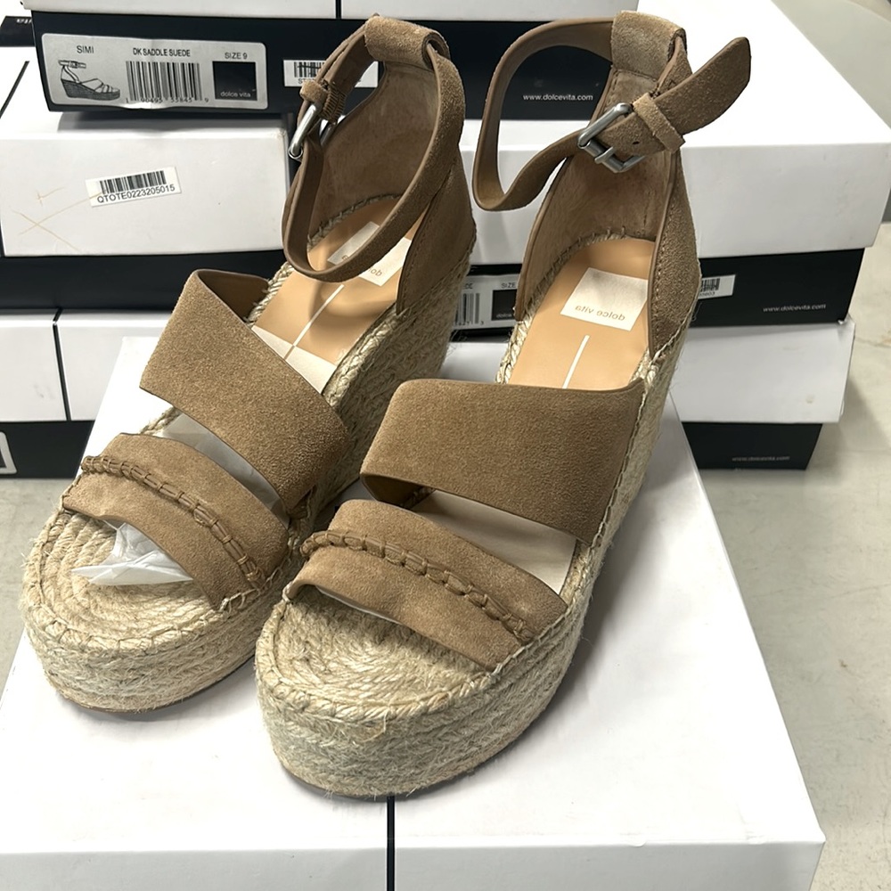 Dolce vita suede, wedge shoes